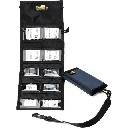 LensCoat CF10 Memory Card Wallet, Navy