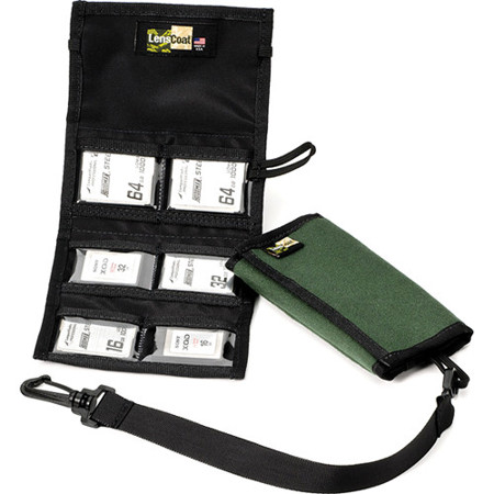 LensCoat CF6 Memory Card Wallet, Green