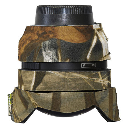 LensCoat Lens Cover for Nikon 14mm f/2.8D ED AF Lens, Realtree Max4 HD