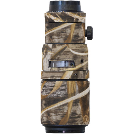 LensCoat Lens Cover for Nikon 200mm f/4 AF-D Micro IF-ED Lens, Realtree Max4