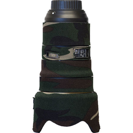 LensCoat Cover for Nikon 24-70mm f/2.8E VR Lens, Forest Green Camo