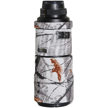 LensCoat Lens Cover for Nikon 300mm f/4.0 AFS - Realtree Hardwoods Snow (hws)