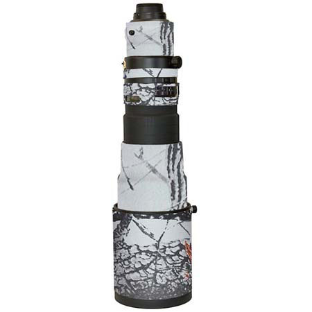 LensCoat Lens Cover for Nikon 500mm f/4G ED AF-S VR - - Realtree Hardwoods Snow