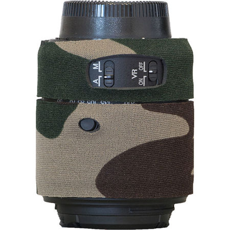 LensCoat Cover for Nikon 55-200mm f/4-5.6 ED VR II Lens , Forest Green Camo