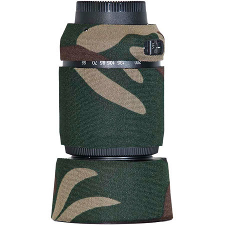 LensCoat LCN55200VRFG Nikon 55-200mm Lens Cover, Green