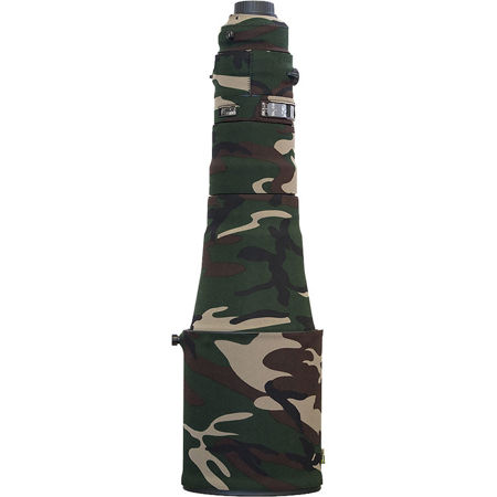 LensCoat Cover for Nikon AF-S NIKKOR 600mm f/4E FL ED VR Lens, Forest Green Camo