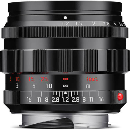 Leica 50mm f/1.2 Noctilux-M Aspherical Lens, Glossy Black
