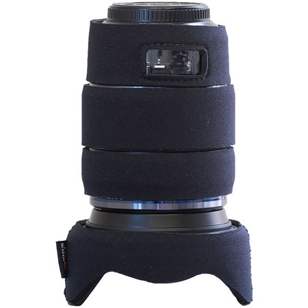 LensCoat Lens Cover for Olympus M.Zuiko 12-100mm f/4 Pro Lens, Black