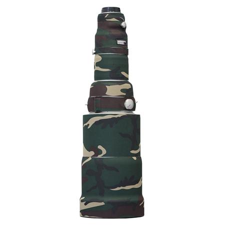 LensCoat Cover for Pentax FA 600 f/4 Lens, Forest Green Camo