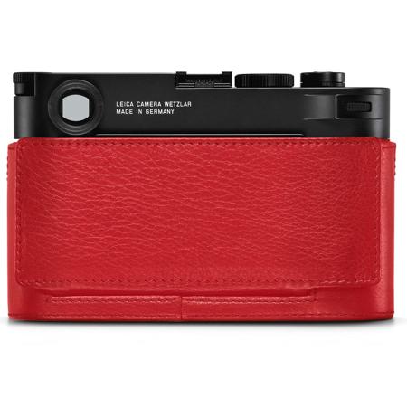 Leica M10 Protector, Leather, Red 24022