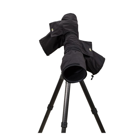 LensCoat RainCoat 2 Pro for DSLRs with 200 to 400mm f/2.8 Lenses, Black