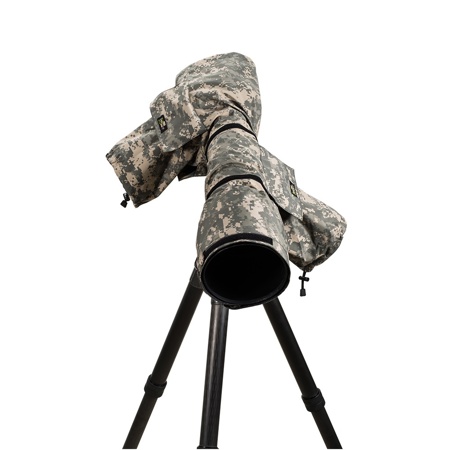 LensCoat RainCoat 2 Pro for DSLRs with 200 to 400mm f/2.8 Lenses, Digital Camo