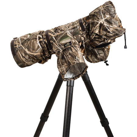 LensCoat RainCoat 2 Pro for DSLRs with 200 to 400mm f/2.8 Lenses, Realtree Max4
