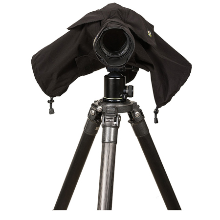 LensCoat RainCoat 2 Standard for DSLRs With 100 to 400mm f/5.6 Lenses, Black