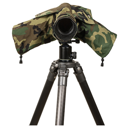 LensCoat RainCoat 2 Standard for DSLRs With 100-400mm f/5.6, Forest Green