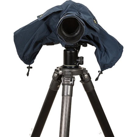 LensCoat RainCoat 2 Standard for DSLRs With 100 to 400mm f/5.6 Lenses, Navy