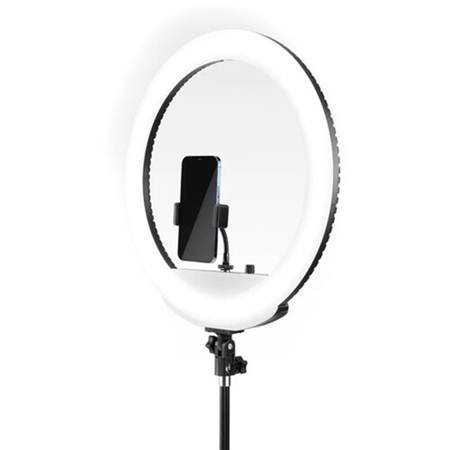 Lume Cube 18" Portable Bi-Color LED Ring Light with Stand (without Battery)