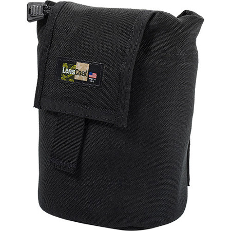 LensCoat Roll up MOLLE Pouch, Medium, Black