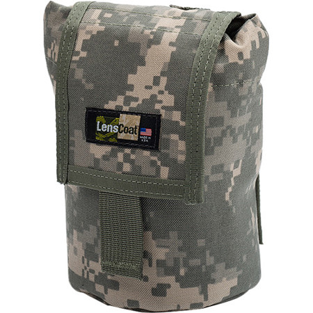 LensCoat Roll up MOLLE Pouch, Small, Digital Camo