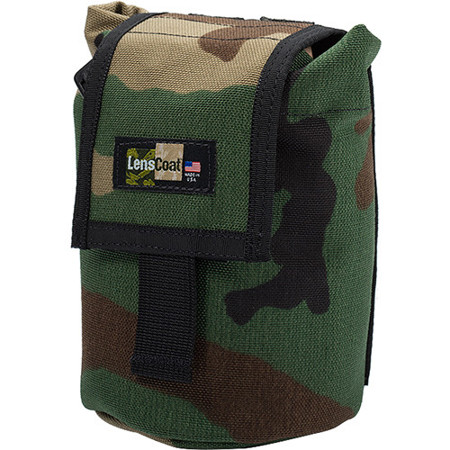 LensCoat Roll up MOLLE Pouch, Small, Forest Green Camo