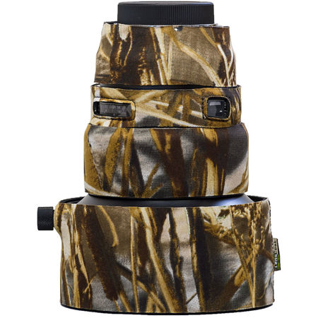 LensCoat Lens Cover for Sigma 105mm f/1.4 DG HSM Art Lens, Realtree Max4