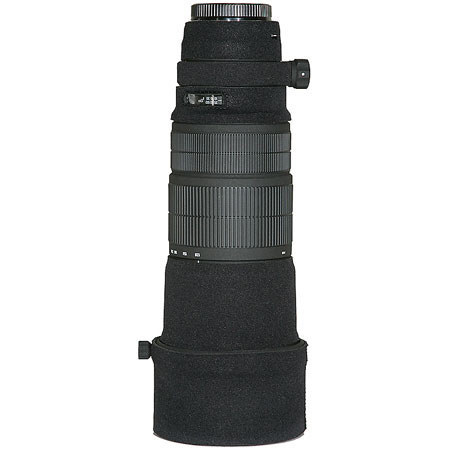 LensCoat Lens Cover for the Sigma 120 - 300mm Zoom Lens - Black #S120300BK