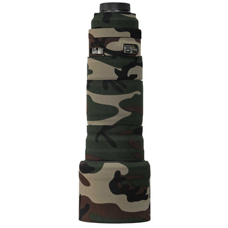 LensCoat Lens Cover for Sigma 120-300mm f/2.8 EX DG OS APO HSM AF Lens, Forest Green Camo