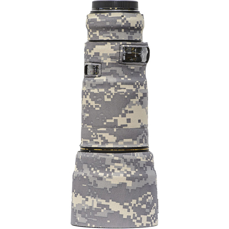 LensCoat Cover for Sigma 180mm Macro f/2.8 EX DG OS HSM Lens, Digital Camo