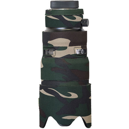 LensCoat Lens Cover for Sigma 50-100mm f1.8 DC HSM Art Lens, Forest Green Camo