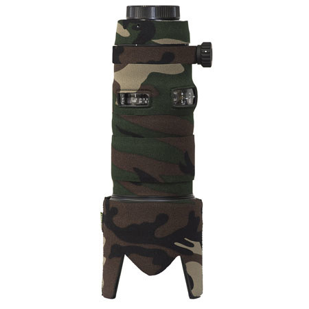 LensCoat Lens Cover for Sigma 50-150mm f/2.8 OS Lens, Forest Green Camo