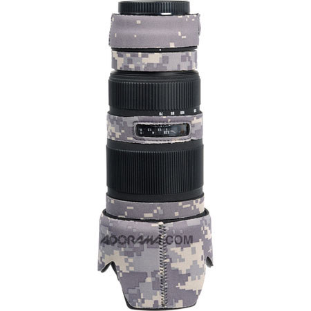 LensCoat LCS70200DC Sigma 70-200mm Lens Cover, Army DC