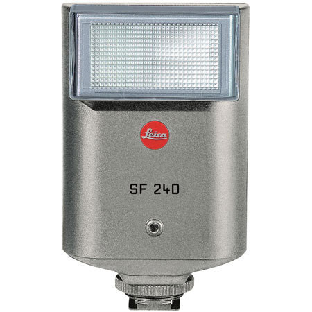 Leica SF-24D TTL Flash for the R8, R9 and M6, TTL/M7 Series Cameras, Guide Number 65 at ISO 100 Feet, Titanium.