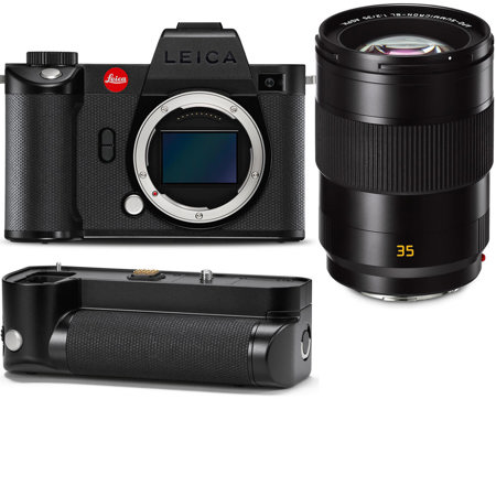 Leica SL2-S Mirrorless Camera,w/APO-SUMMICRON-SL 35mm f/2 Lens, HG-SCL6 Handgrip