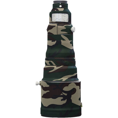 LensCoat Lens Cover for Sony FE 400mm f/2.8 GM OSS Lens, Forest Green Camo