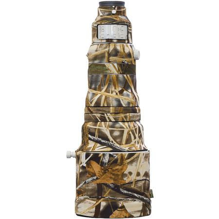 LensCoat Lens Cover for Sony FE 400mm f/2.8 GM OSS Lens, Realtree Max4