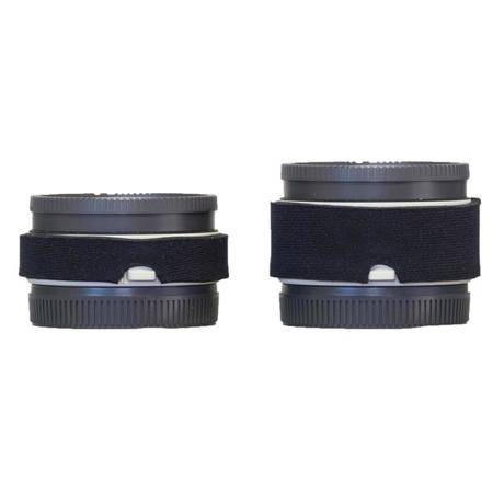 LensCoat Lens Cover Set f/Sony FE 1.4x & 2x Teleconverters, Black
