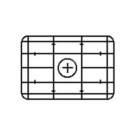 Leica Focusing Screen, Universal with Grid Divisions for R8/R9 SLR Cameras