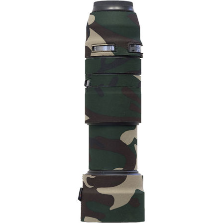 LensCoat Lens Cover for Tamron 100-400mm f/4.5-6.3 Di VC, Forest Green Camo