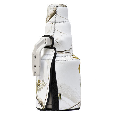 LensCoat TravelCoat for Canon 500mm f/4 IS II Lens with Hood, Realtree AP Snow