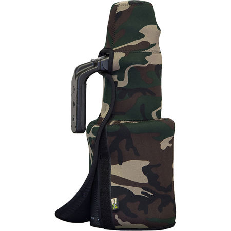 LensCoat TravelCoat for Nikon 500mm VR FL with Hood, Forest Green Camo