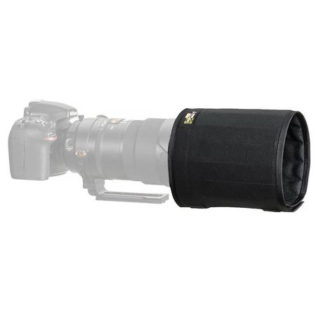 LensCoat Small TravelHood for 300mm, 200-400mm and 500mm Lenses, Black