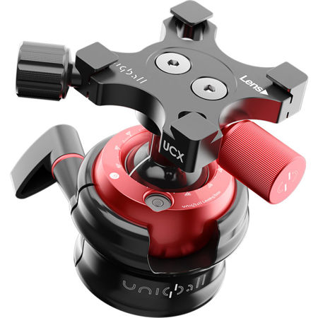 UniqBall UBH 35XC Ball Head with X-Cross Clamp, QR Plate Not Included, Arca Type