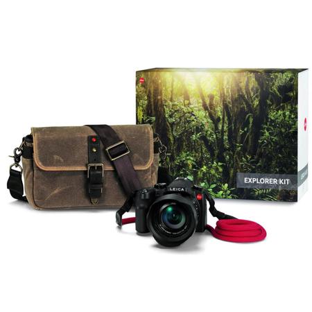 Leica V-Lux (Typ 114) Digital Point & Shoot Camera - Explorer Kit w/Canvas Bag
