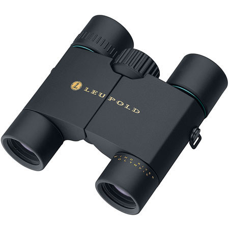 Leupold 10x25 Wind River Olympic Compact, Water Proof Roof Prism Binocular with 5.0 Degree Angle of View, Black, U.S.A.