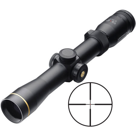Leupold 2-7x33 VX-R Riflescope, Illuminated FireDot Duplex Reticle, 30mm Tube