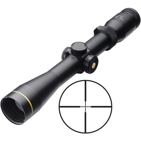 Leupold 3-9x40 VX-R Riflescope, Illuminated FireDot Duplex Reticle, 30mm Tube