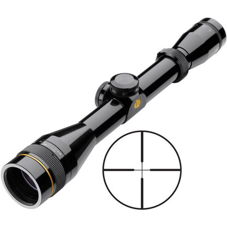 Leupold 3-9x33 Ultralight EFR Riflescope, Duplex Reticle, Gloss Black, 1" Tube