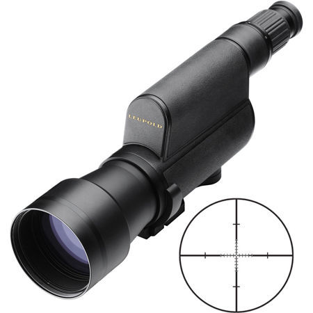 Leupold 20-60x80 Mark 4 Tactical Spotting Scope, Tactical Milling Reticle