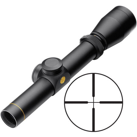Leupold VX-1 1-4x20 Riflescope, Heavy Duplex Reticle, Matte Black