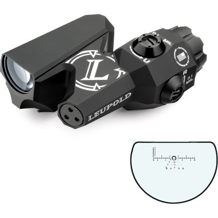 Leupold 6x20 D-EVO Prismatic Riflescope, Matte Black with CMR-W Reticle